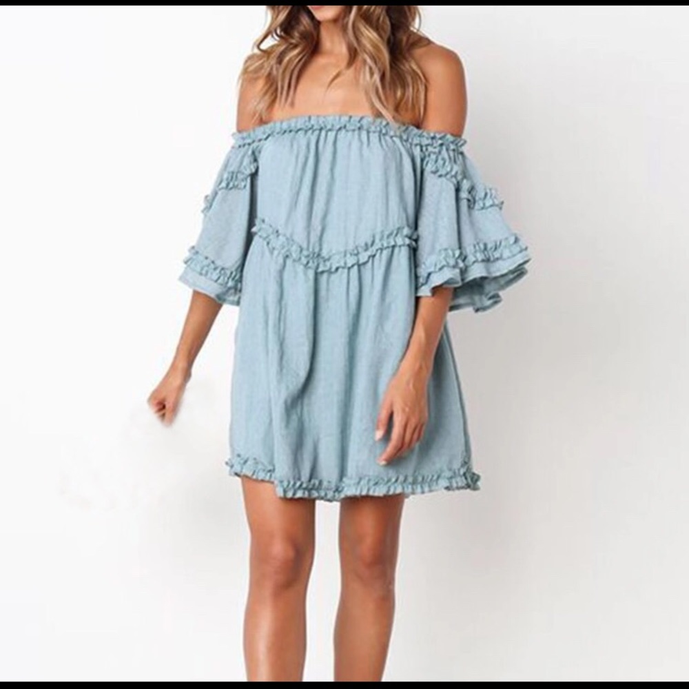 PASTEL BABY DOLL DRESS - Picture 2 of 6